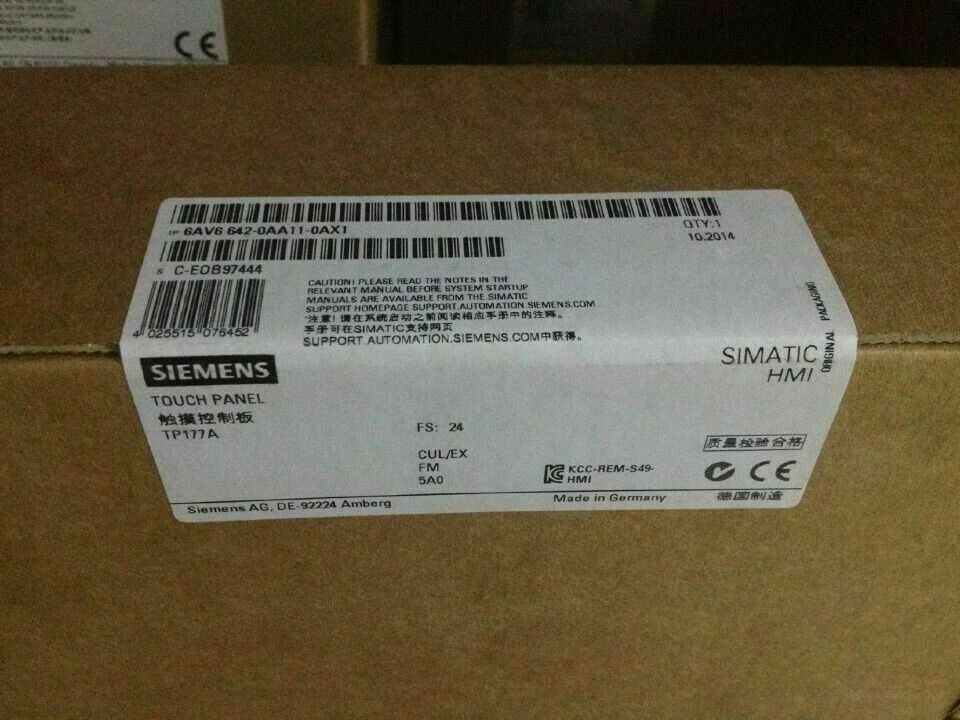 1pc Siemens 6AV6642-0AA11-0AX1 E-Stand 16 SIMATIC TP177A DP Touch Panel 6" - Image 2 of 2