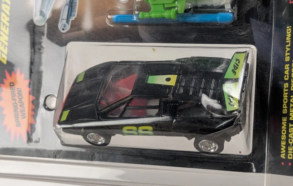 Hasbro Transformers Sideswipe G2 MOC MOSC Original Vintage Sealed Figure - Image 2 of 4