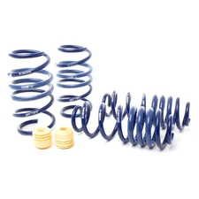 For Volkswagen Golf R 22-23 H&R 1" x 1" Sport Front & Rear Lowering Coil Springs