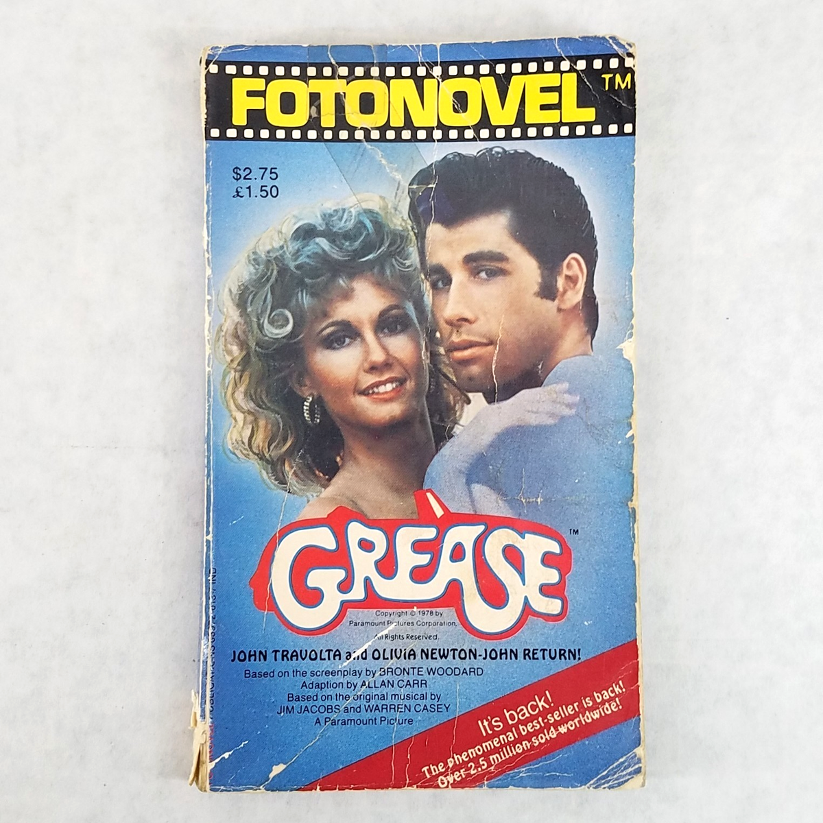 Grease The Fotonovel 1st Edition 1978 for sale online | eBay