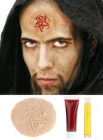 Pentagramm - Horror Make-Up Wunde FüR Halloween, Larp Und Mottoparty