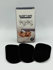 30 Pcs Black Mouth Tape -  Hypoallergenic Micropore  Premium Adhesive Tape