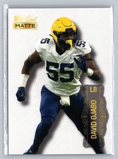 2022 Wild Card Matte #MB-31 David Ojabo White