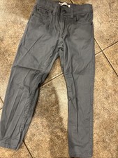 Youth Boys Levi s 511 Slim Grey Pants Size 6 Regular