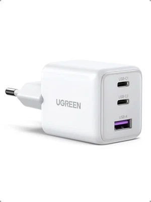 UGREEN 30W USB C Ladegerät 3-Port GaN II Schnellladegerät für iPhone, iPad, - Bild 1 von 4