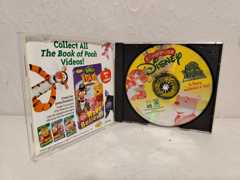 Playhouse Disney The Book of Pooh A Story Without A Tail PC CD-ROM 1999 - Image 3 of 4