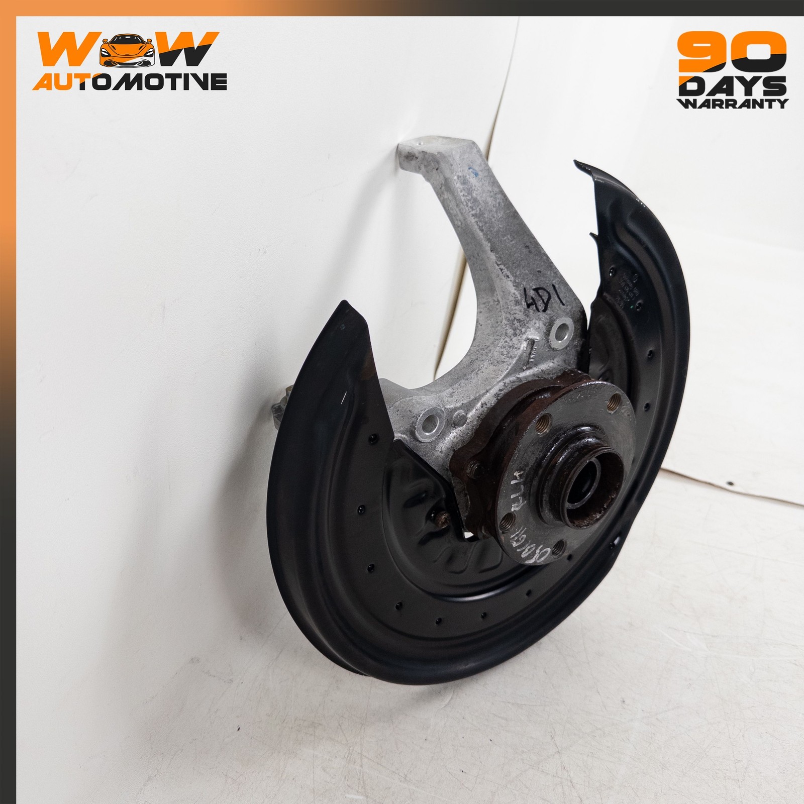 04-13 BENTLEY CONTINENTAL GT FLYING SPUR REAR LEFT SPINDLE KNUCKLE HUB OEM