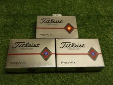 Titleist Pro V1x White Golf Balls 3 Dozen No Logos New