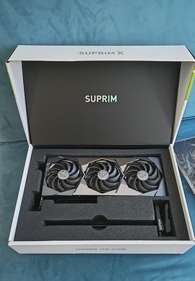 MSI GeForce RTX 3070 SUPRIM X LHR 8GB GDDR6 Grafikkarte OVP TOP Zustand