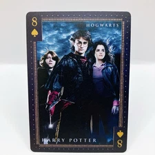 Harry Potter × Tully's Coffee Hogwarts Collaboration Playing Card 8 Spade Japan