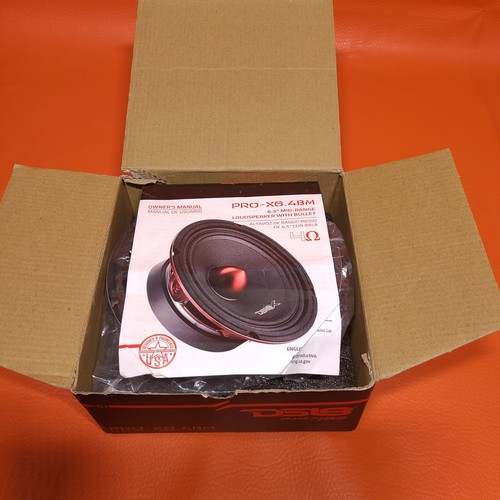 DS18 PRO-X6.4BM 6,5" Auto Lautsprecher mit Kugel Mitteltöner 4 OHM 500 Watt Max Leistung - Bild 2 von 9