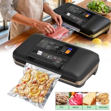 Commercial Vacuum Sealer Machine Double Pump Food Storage Liquid/Moist Dry 110V