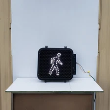 Authentic McCain Crosswalk Pedestrian Traffic Light Dialight 430-6474-001