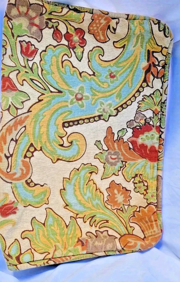 1 Almohada Estándar Pottery Barn Sham Lino y Algodón Jacobeo Floral Multicolor Foto 2 de 4