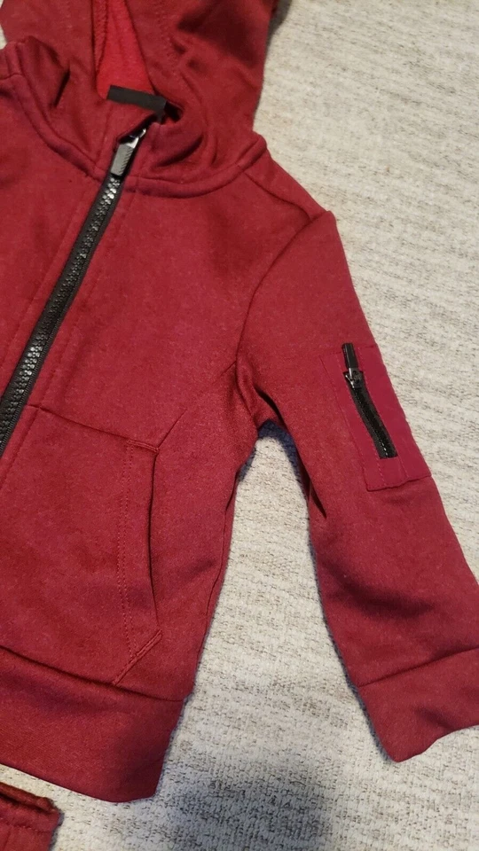 Pantalones de chándal para niños 18 meses rojo Foto 4 de 4