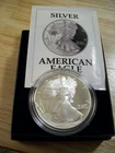 1992 S U.S. Mint American Eagle 1oz Silver Proof $1 Dollar Coin with Box and COA