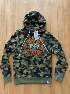 Sweat à capuche Jack & Jones Camouflage – Neuf avec étiquettes – Taille S - Photo 1/4