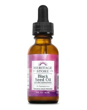 Heritage Store Black Seed Oil 1 oz Oil