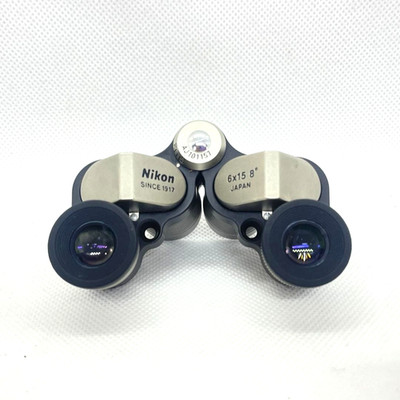 Nikon Mikron 6×15 CF Binoculars — Ultra-Compact 8.0° Field, Metal