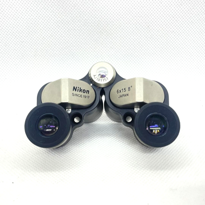 Nikon ニコン NIPPON KOGAKU Mikron 6×15 8.3° Vintage Nippon Mikron 6 X 15 8.3 Prismatic Binoculars and Original
