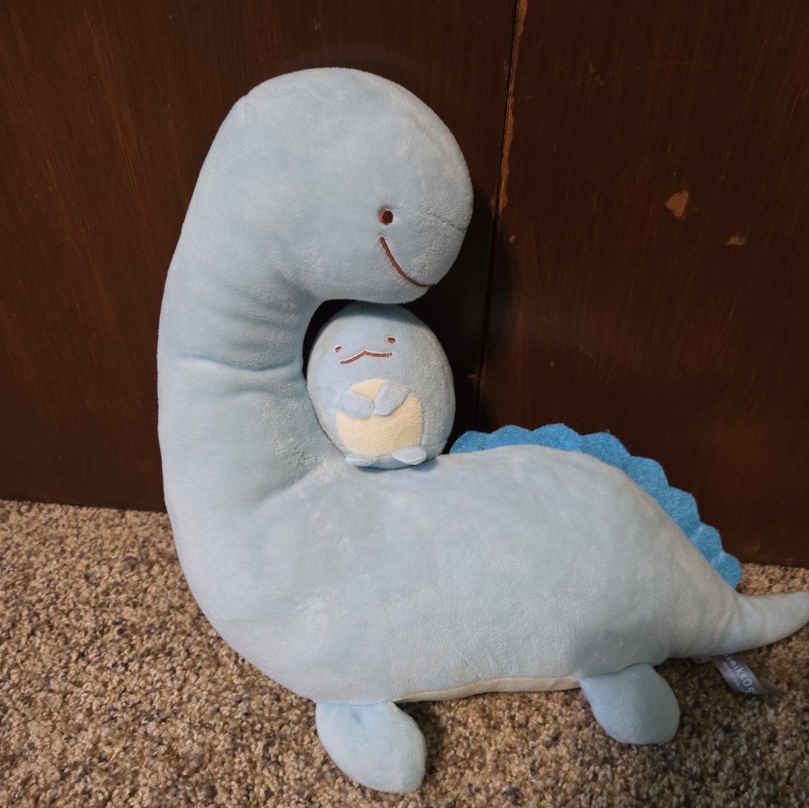 San-x Sumikko Gurashi Tokage & Mother Plush with tush tags EUC - see photos