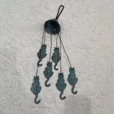 Cat Wind Chime Vintage Cat Wind Chime 風鈴 Decorative Handmade