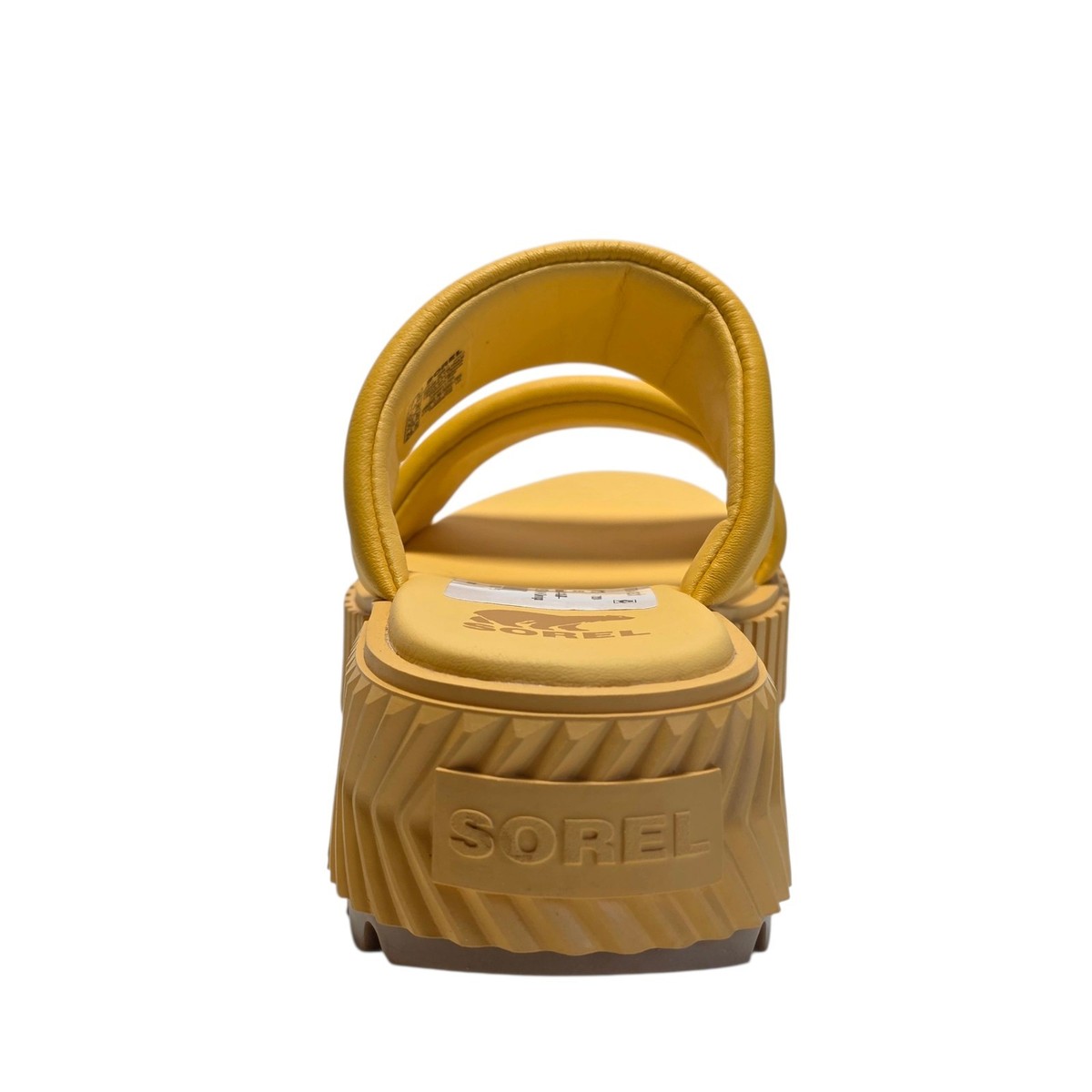 Sorel Ona Streetworks Platform Slide Sandals Yellow Women NIB | eBay