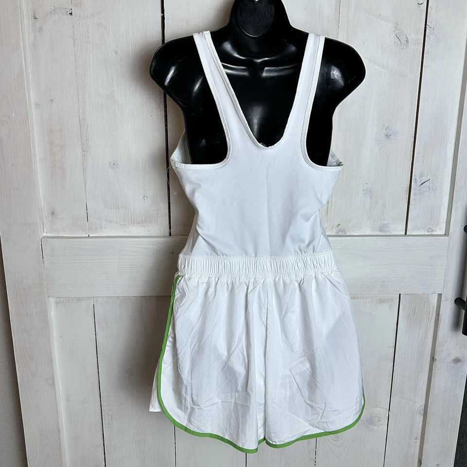 Vestido mameluco tenis Free People Easy Tiger blanco talla grande nuevo sin etiquetas $98 Foto 4 de 4
