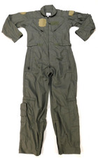 Flight Suit Flyers Coveralls 38 Short Green 1590 Summer USAF Army USN FR Uniform