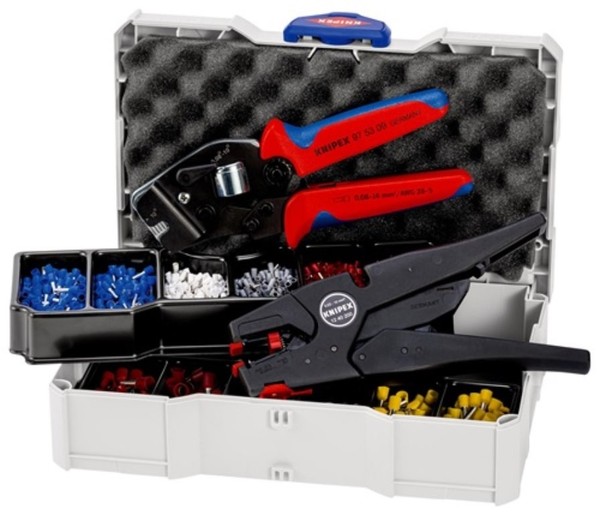 Knipex 97 90 16 AderendhüLsensortiment 1252 Teilig 0,50 - 10,00 Mm² Im Systain-image