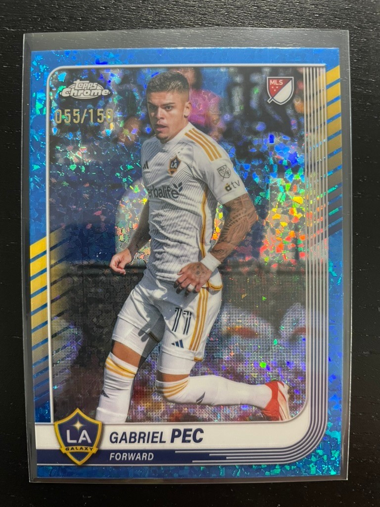 2025 Topps Chrome MLS - Gabriel Pec #151 - Blue Mini Diamonds /150