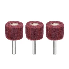 Abrasive Wheels 30mm x 25mm Buffing Polishing Wheels with 6mm Shank 3pack
