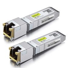 10Gtek [2 Pack 10Gb SFP+ RJ45 Copper Module 30-meter, 10GBase-T SFP+