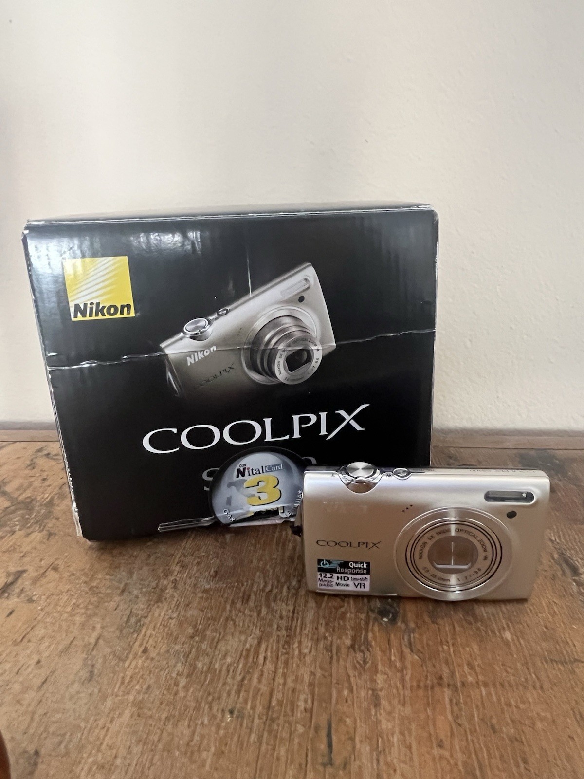 Nikon COOLPIX S5100 12,2MP 5x 2,7" HD VR fotocamera compatta digitale