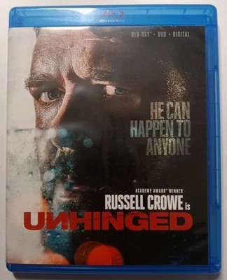 Unhinged Blu-ray Movie A Pre Owned,  Disc Mint Condition Free Shipping