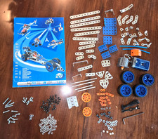 Nice Meccano Erector Set, Builds 20 Models, Motorized  83 6520