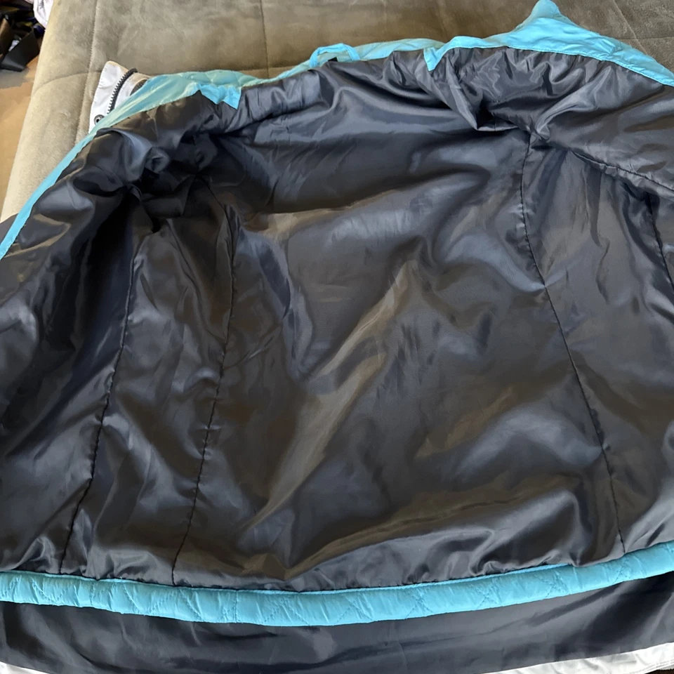 Chaqueta 3 en 1 Arc'teryx blanca/gris talla grande forrada de vellón Foto 3 de 4