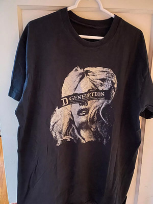 D Generation Glam Punk Band Black Unisex Cotton T-Shirt TA158