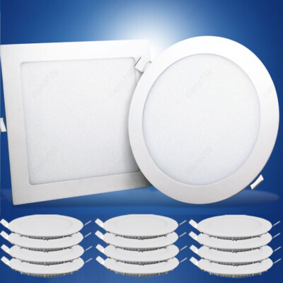 3W-24W LED Panel Slim Einbau Leuchte Deckenleuchte Downlight Einaustrahler spot