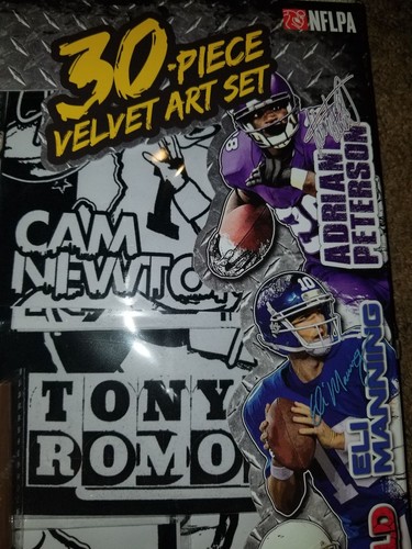 NFL velvet poster 30 pieces ELI MANNING TOM BRADY AARON RODGERS TONY ROMO NEW!! - Picture 3 of 9