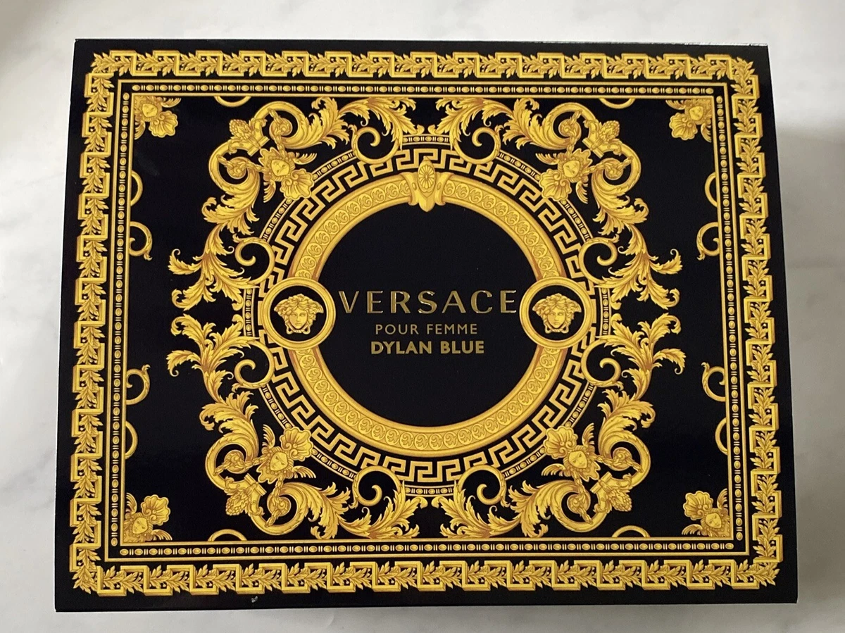 Versace dylan blue 50ml gift 2025 set