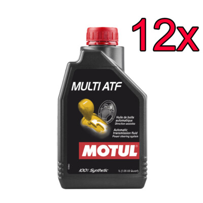 [Case of 12] Motul Multi ATF Full Synthetic Transmission Fluid Oil 1L