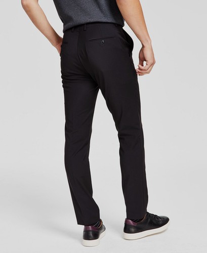 Calvin Klein Men's Black Skinny-Fit Stretch 2-Piece Jacket/Pants Suit Size 44R - Picture 5 of 6