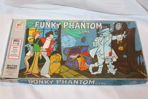 Vintage Milton Bradley THE FUNKY PHANTO Game Board Game 1971