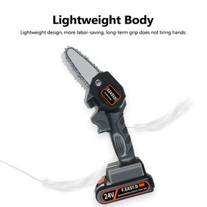 Mini Electric Chainsaw Wood Cutting 