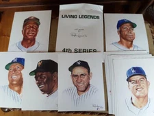 Ron Lewis 8x10 Living Legends Baseball Set