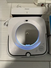 iRobot Braava Jet M6 6110 Mopping Robotic Vacuum Cleaner White