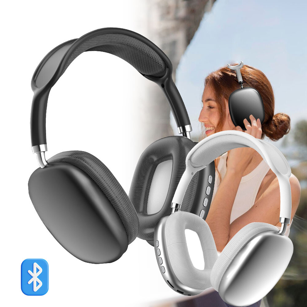 Super Bass Wireless Headphones Headsets Bluetooth 5.0 Stereo Over-Ear Earphones
