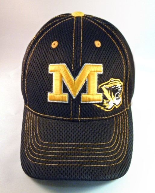 MU Tigers NCAA Mesh Ball Cap Hat Missouri MIZZOU Sports Football