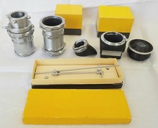 Vintage Jhagee Dresden lot accesories: extension tube, lens,  more. SEE PHOTOS
